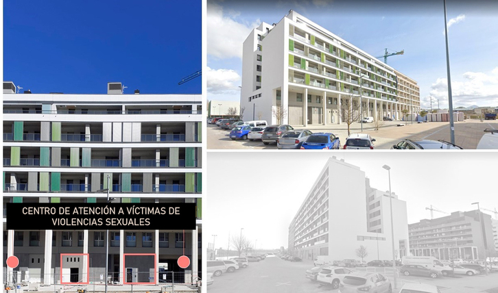 Imágenes del proyecto del centro de atención integral a víctimas de violencia sexual de Arrosadia.