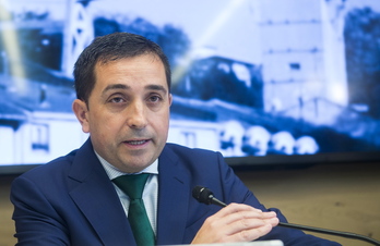 Xabier Sagredo, presidente de la fundación bancaria BBK.