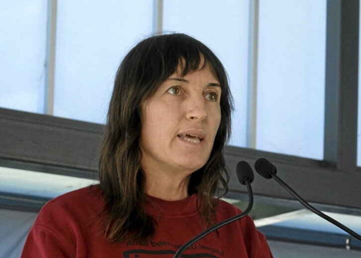 Txapartegi, torturaren aurkako ekitaldian, Zizurkilen.