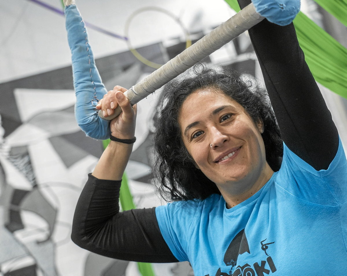 Elsa Pamparacuatro, zirkuko sustatzailea.