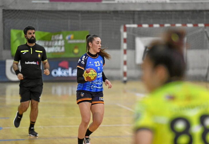 Paula Arcos fue una vez más la máxima goleadora del partido con 7 goles.