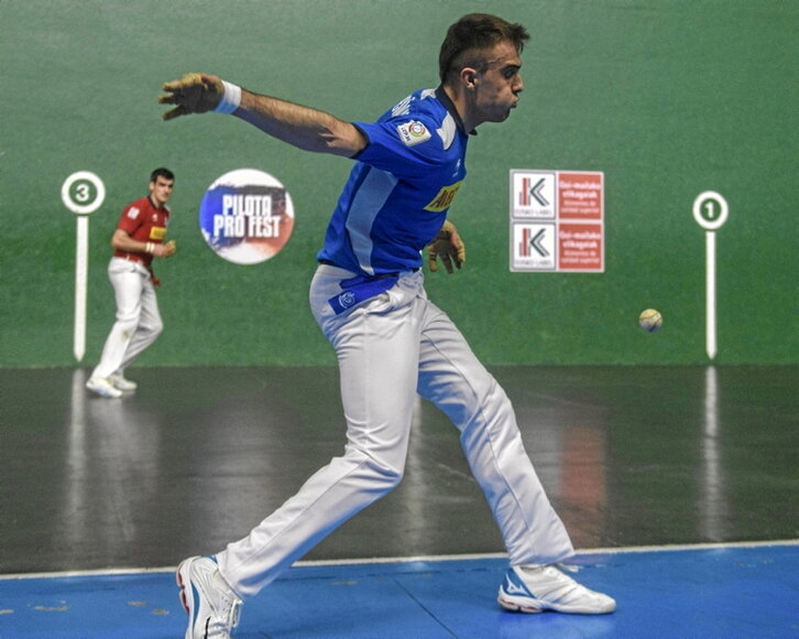 Jon Ander Peñak partida handia jokatu zuen.