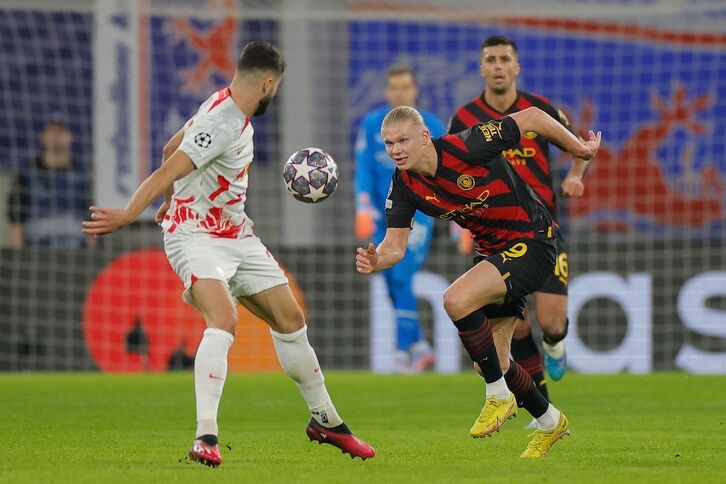 Haaland no ha sido el «killer» de otras veces y el City se jugará el pase en Manchester.