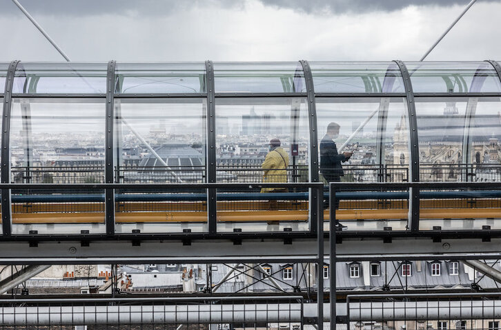 Pompidou zentroa, Parisen.