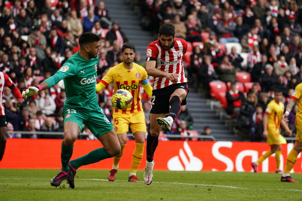 Ra&uacute;l Garc&iacute;a ha hecho el segundo gol en los &uacute;ltimos minutos. (Aritz LOIOLA / FOKU)