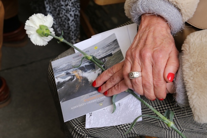 Matxitxakoko guduaren 85. urteurrenaren omenaldi ekitaldia, iaz.