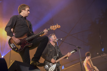 Yo la tengo taldea 2015eko Kutxa Kultur jaialdian izan zen Donostian