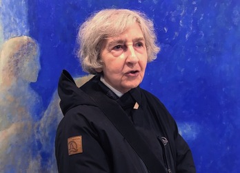 Mari Puri Herrero, une figure populaire de la culture artistique basque.