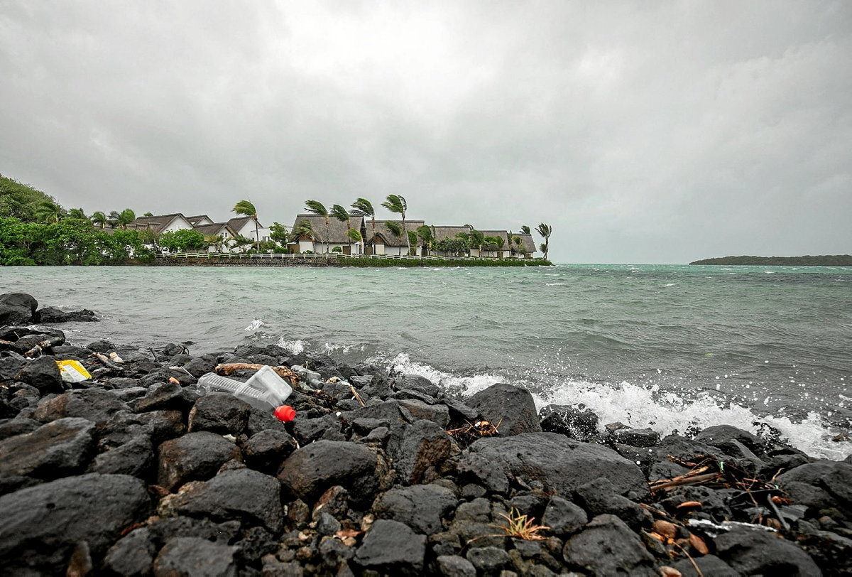 Maurizioko kostaldea Mahebourghen. (Laura MOROSOLI / AFP)