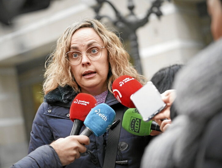 Esther Saavedra, ELAko Osakidetzako arduraduna.