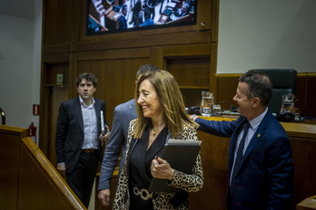 Olatz Garamendi, consejera de Gobernanza Pública, encargada de firmar los permisos. 