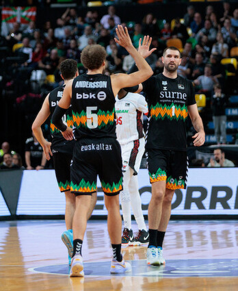 Sin Withey y Andersson tocado, el juego interior de Bilbao Basket genera dudas.