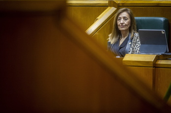 La consejera Olatz Garamendi. 