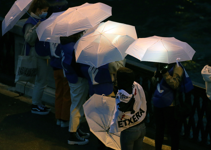 Presoen etxeratzearen aldeko ekimen anitz egin dituzte azken urteotan Ipar Euskal Herrian.