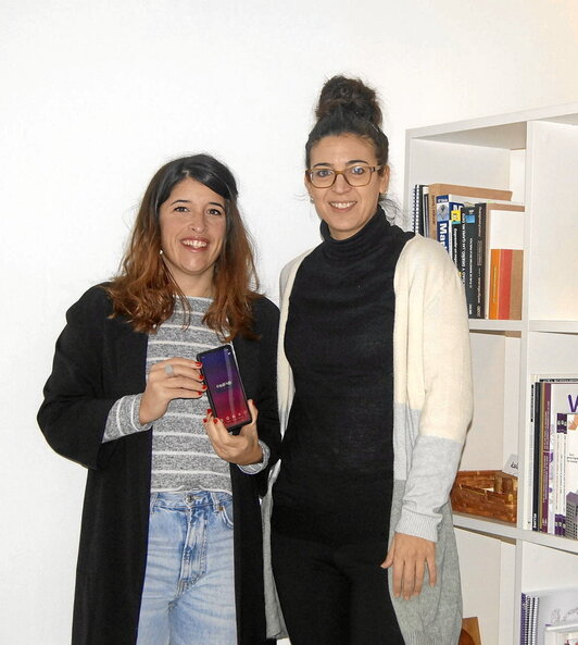 Ilazki Gainza eta Nerea Uria, Kalaka Aholkularitza Bulegoko kideak eta jokoaren sortzaileak