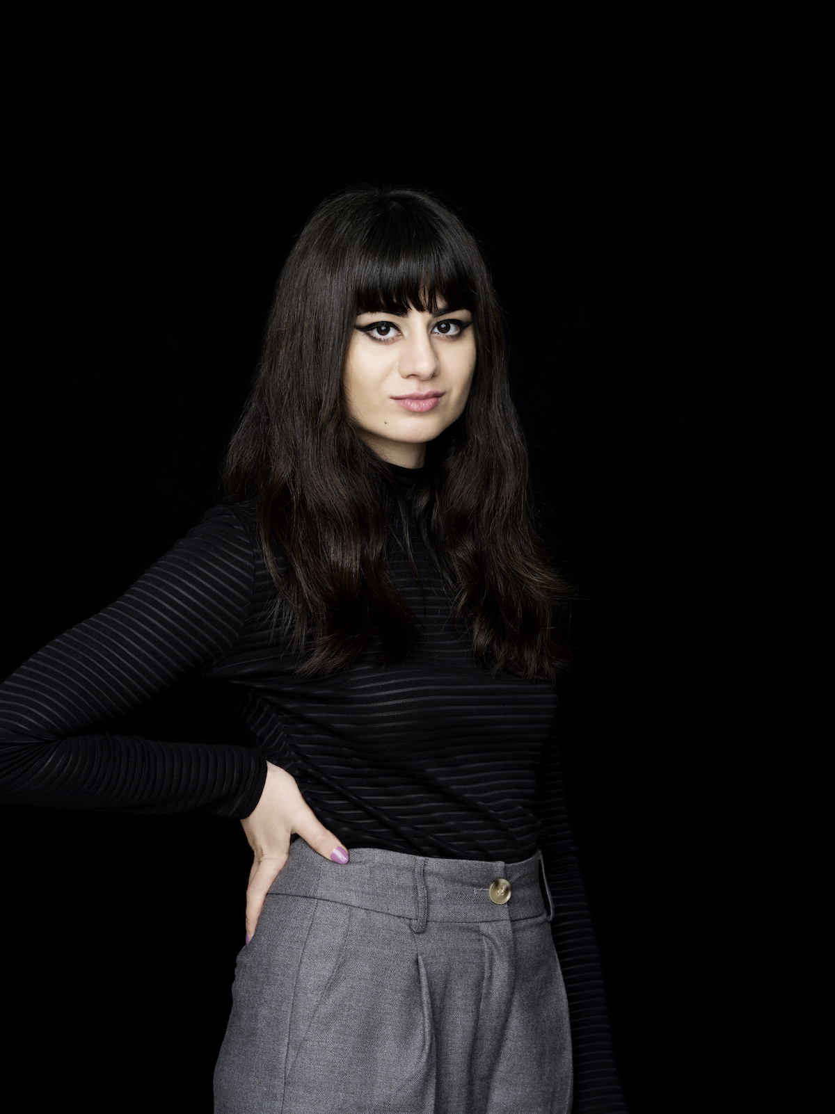 La cineasta Kurdwin Ayub. (Elsa OKAZAKI)