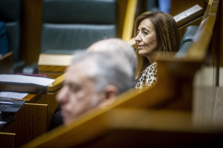 La consejera de Gobernanza Pública y presidenta de la Comisión de Ética Pública, Olatz Garamendi.