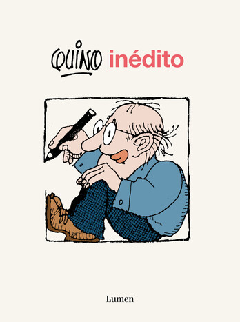 Quino ante su espejo de tinta y papel.
