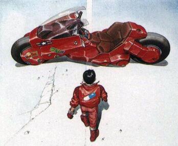 Akira filmaren fotograma bat