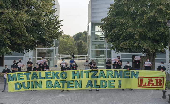 LABek egindako mobilizazio baten artxiboko irudia.