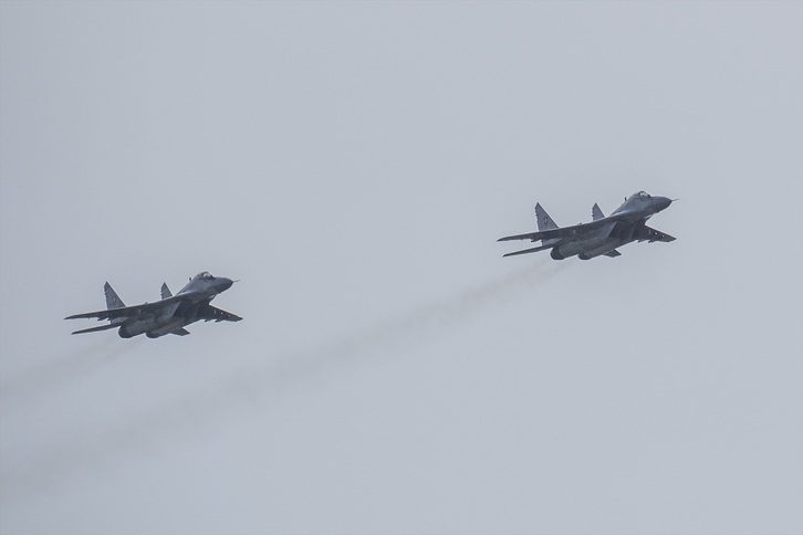 Polonia y Eslovaquia han anunciado que enviarán cazas MiG-29 a Kiev.