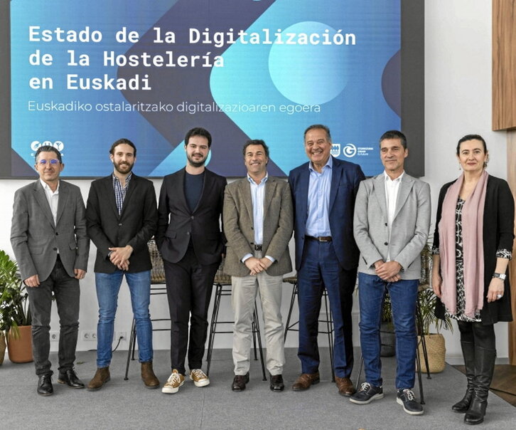 Atzo aurkeztu zuten txostena.