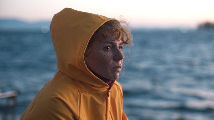 La actriz gallega María Vázquez en su papel de mujer trabajadora.