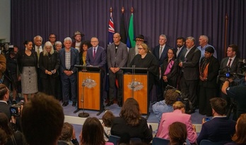 El primer ministro australiano ha anunciado este jueves la propuesta para el referéndum sobre la cuestión aborigen.