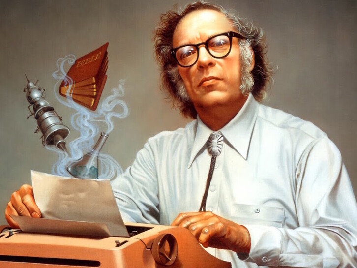 Isaac Asimov está considerado como uno de los padres de la ciencia ficción moderna.