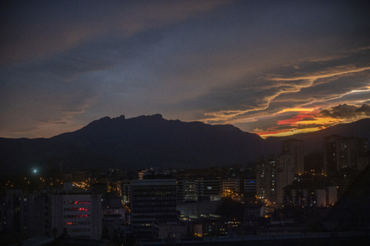 Aiako Harria, al anochecer.