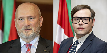 El cese de Agustín Elizegi (izquierda) le pareció excesivo al Gobierno, que cambió la norma, lo que sirvió a Iván Pedreira para no ser apartado del cargo.