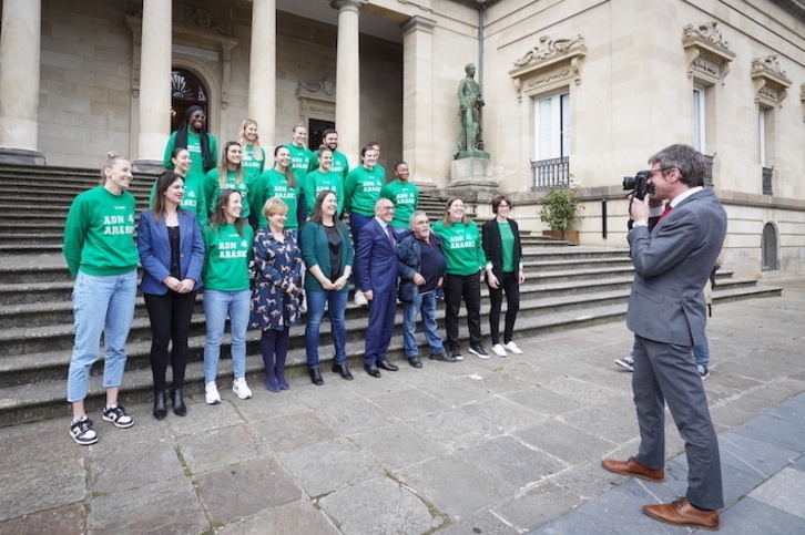 Gorka Urtaran argazkilari, Kutxabank Araskiko jokalariak protagonista ei ziren ekitaldian.