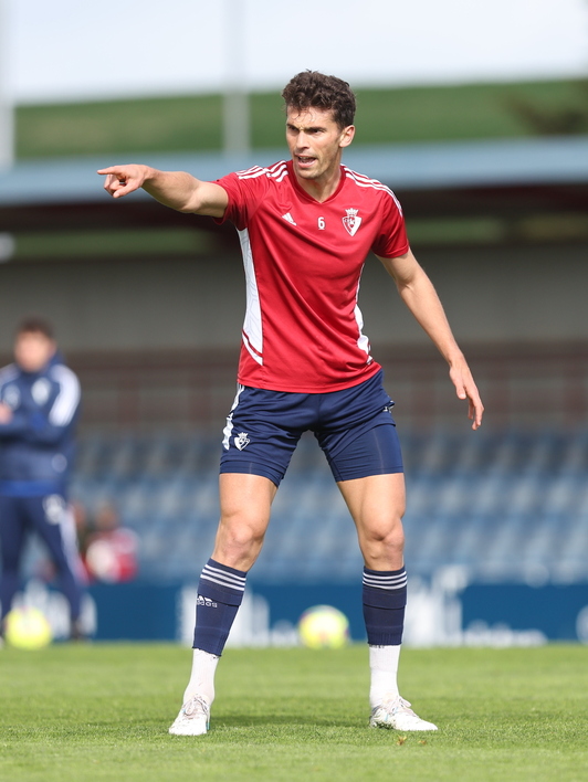 Lucas Torró, durante un entrenamiento de la semana pasada.