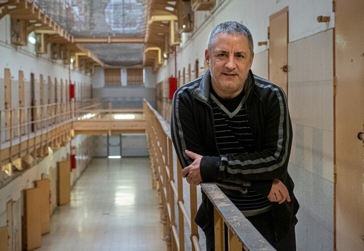 Àlex Romaguera, en la cárcel Modelo de Barcelona.