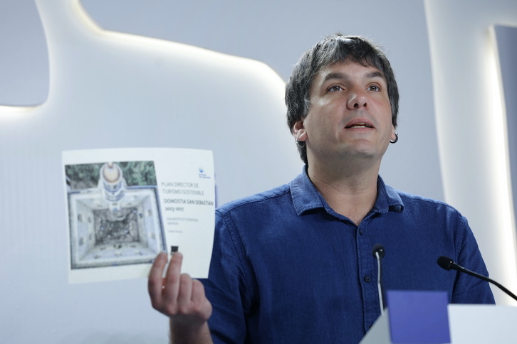 Markel Ormazabal y Ricardo Burutaran han presentado las enmiendas de EH Bildu.