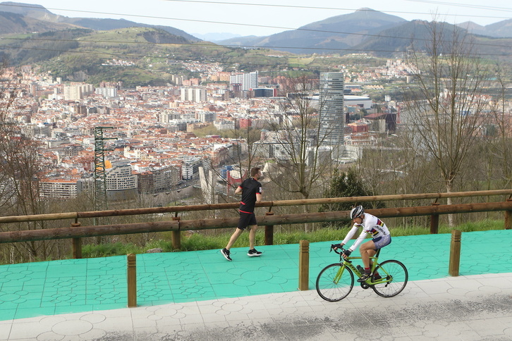 Nuevo Paseo Mirador de Artxanda.
