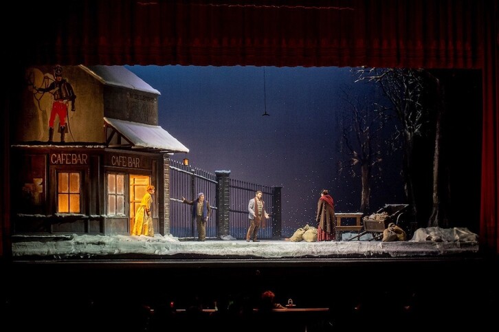 Montaje de ‘La bohème’, de Giacomo Puccini.