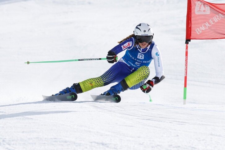 June Garitano se ha proclamado campeona estatal en Baqueira Beret.
