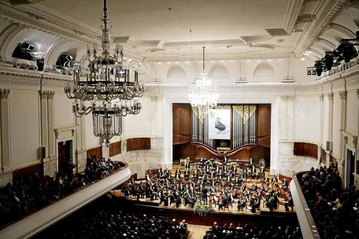 Birako lehen kontzertua Varsovian eman zuen Orkestrak, asteartean.