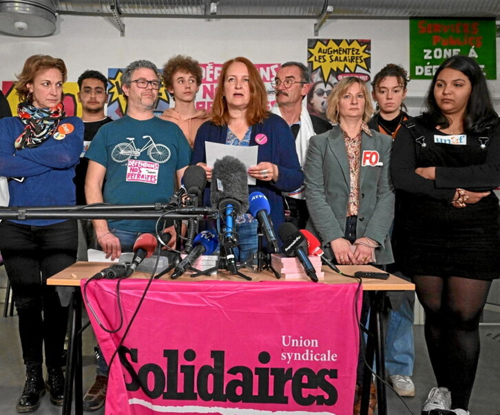 Los sindicatos anuncian más protestas el 6  abril.