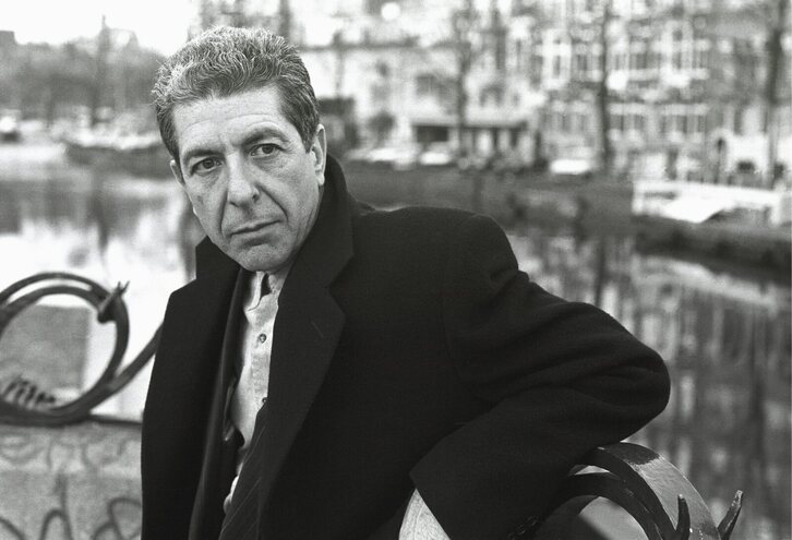 El poeta y cantautor canadiense Leonard Cohen.