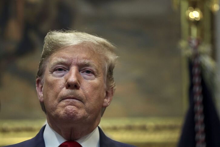 El expresidente de EEUU Donald Trump, en una imagen de archivo.