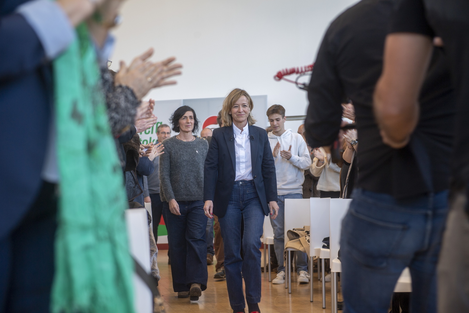 Eider Mendoza, EAJren ahaldun nagusigaia Gipuzkoan. (Gorka RUBIO/FOKU)