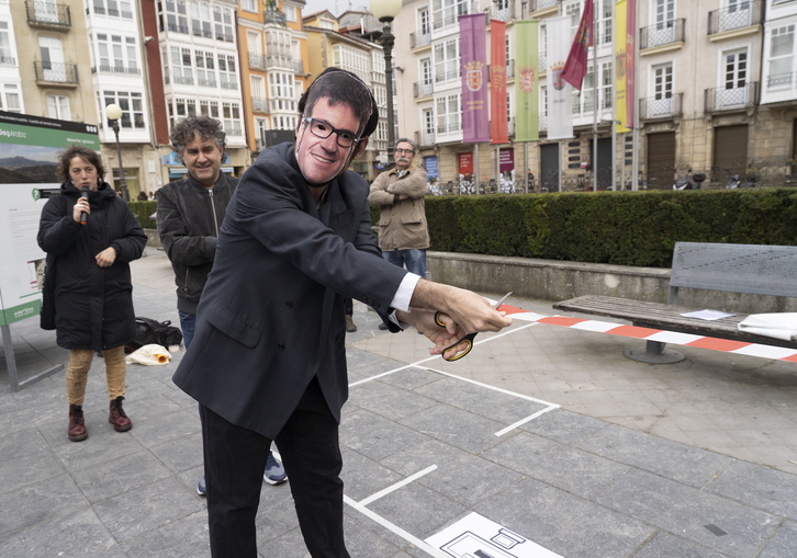 Parodia del alcalde de Gasteiz.