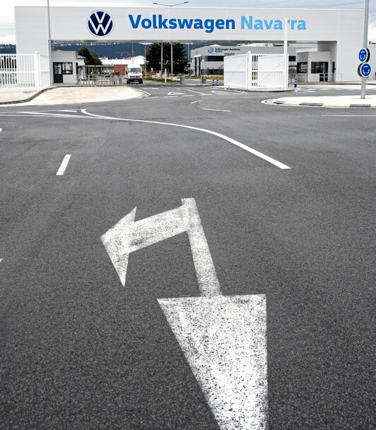 Los próximos años se presentan sombríos en Volkswagen Nafarroa por una bajada de producción que los sindicatos intentan paliar con diferentes propuestas.