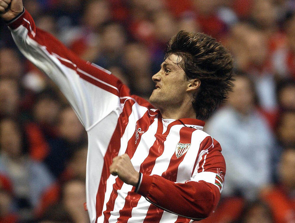 Guerrero debut&oacute; con 18 a&ntilde;os y se ha convirti&oacute; en el referente ofensivo del Athletic en los noventa. (Luis JAUREGIALTZO / FOKU)