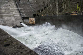Imagen de archivo de un embalse.