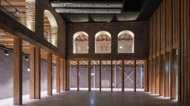 Imagen del interior de Gasteiz Antzokia.