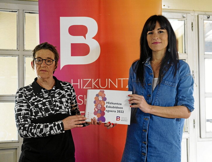 Garbiñe Petriati eta Agurne Gaubeka, Behatokiko teknikaria eta zuzendaria, Bilbon.