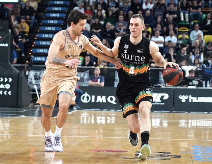 Nikola Radicevic konfiantzaz gainezka dago, Bartzelonaren aurka egin zuen lan bikaina eta gero.